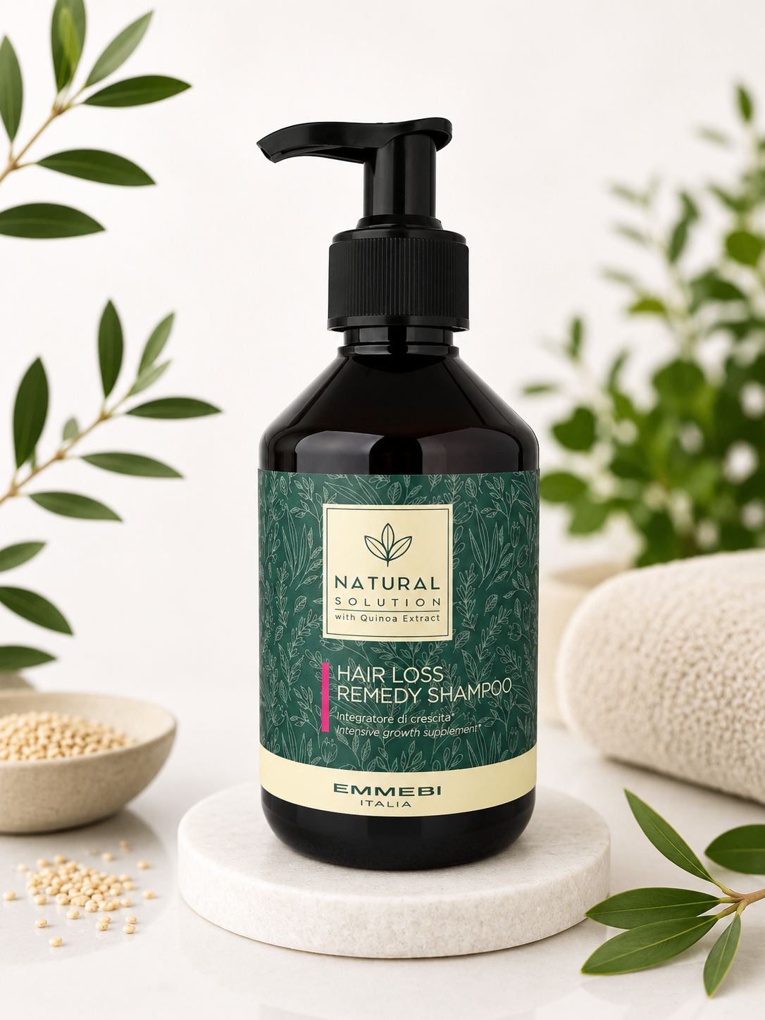 EMMEBI Natural Solution Hair Loss Remedy Shampoo 250 ml