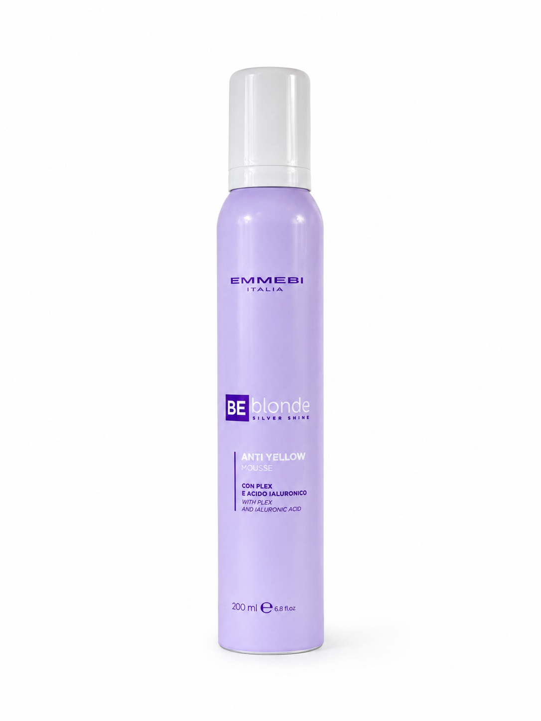 BE blonde silver shine Anti Yellow Mousse 200 ml