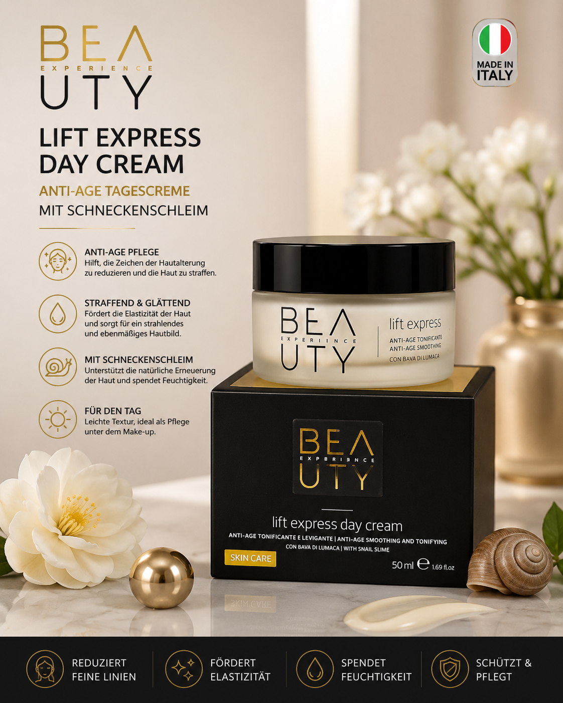 BEAUTY Experience Skin Care 50ml lift express day cream