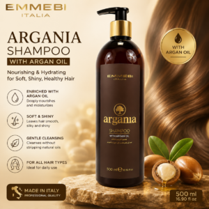 EMMEBI italia ARGANIA Shampoo with argan oil 500 ml