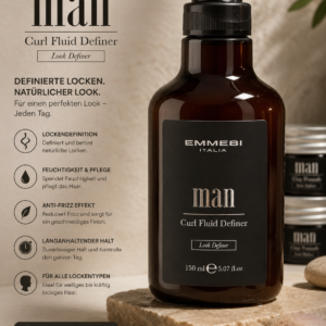 EMMEBI italia MAN Curl Fluid Definer Look Definer 150 ml