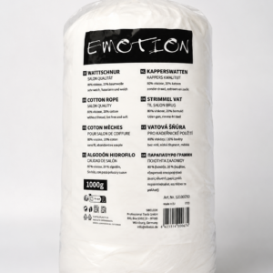 Emotion Kapperswatten 1000g Friseurwatte Baumwollschnur Wattekordel Salonbedarf